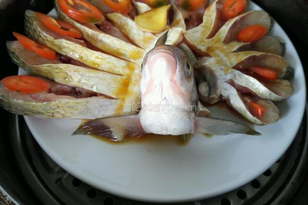 孔雀开屏鱼的做法图解5