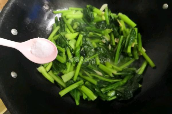炒芥菜的做法图解7