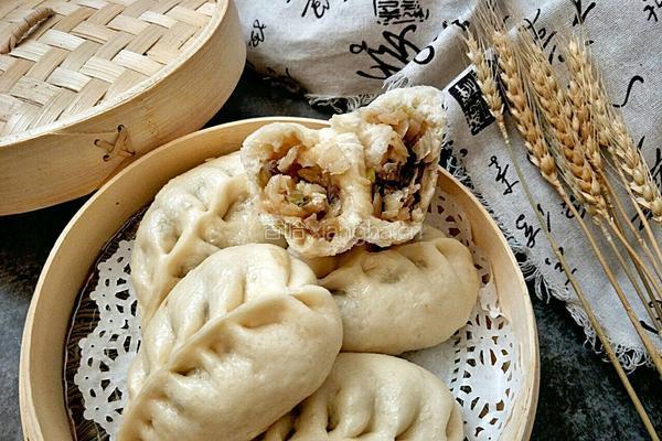 经典猪肉白菜包的做法图解16