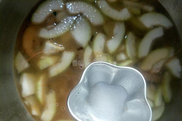美容养颜鲜虾冬瓜汤的做法图解7