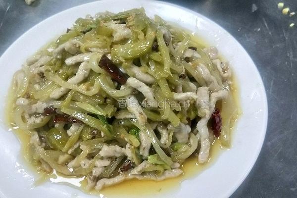 榨菜肉丝的做法图解8
