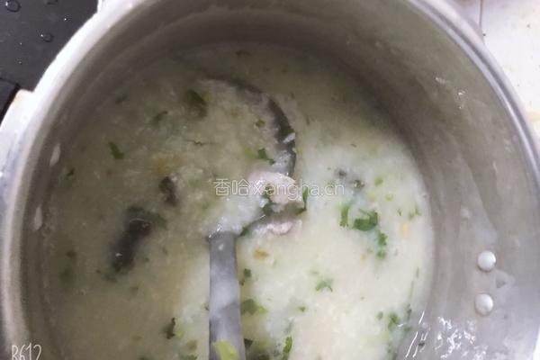 皮蛋瘦肉粥