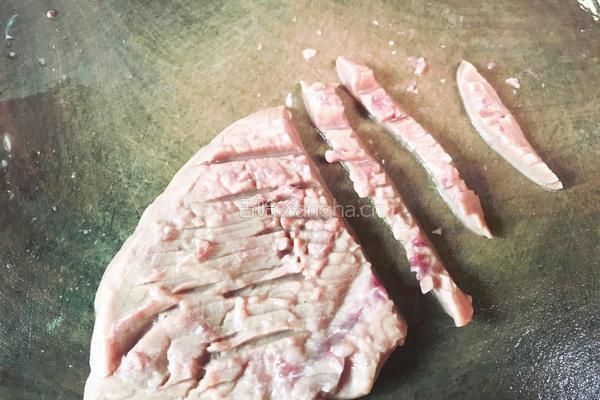 藤椒爆腰花的做法图解4