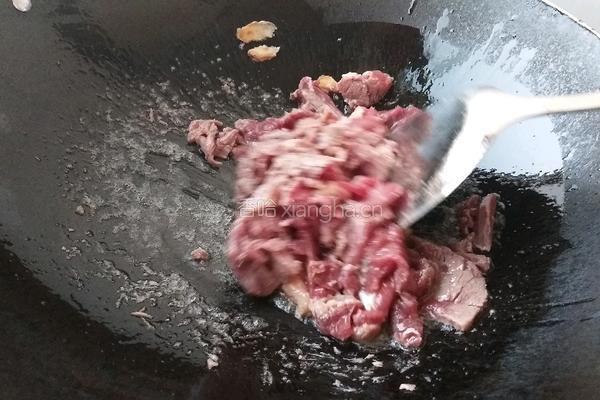 春笋炒牛肉的做法图解6