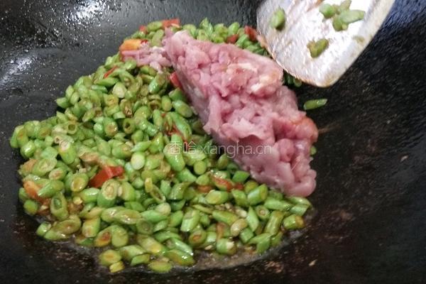 肉沫豆角的做法图解7