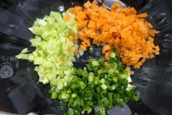 蔬菜饼的做法图解1