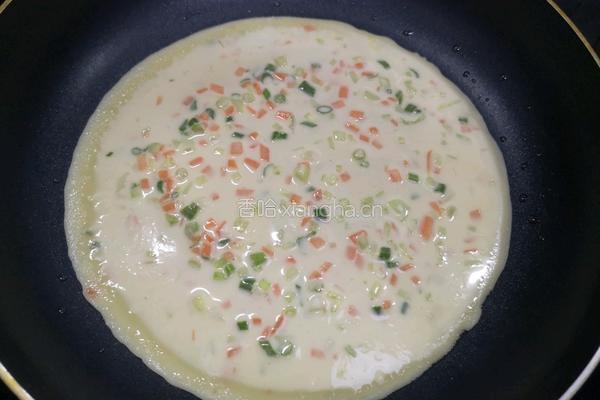 蔬菜饼的做法图解5