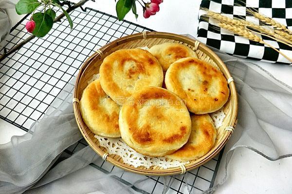 香喷喷的豆沙馅儿饼的做法图解20
