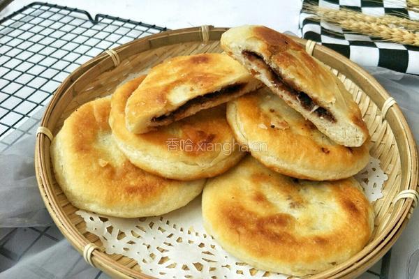 香喷喷的豆沙馅儿饼的做法图解18