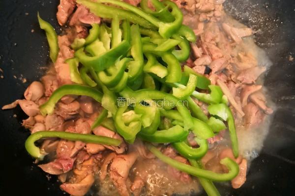 青椒鸡肝的做法图解8
