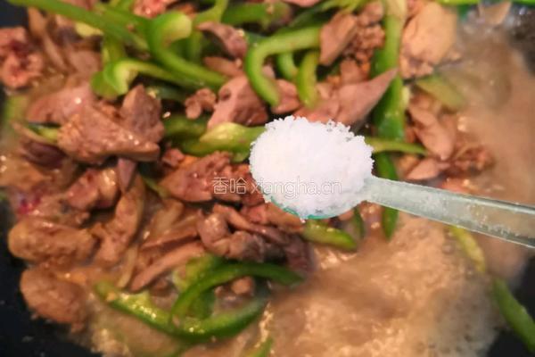 青椒鸡肝的做法图解11