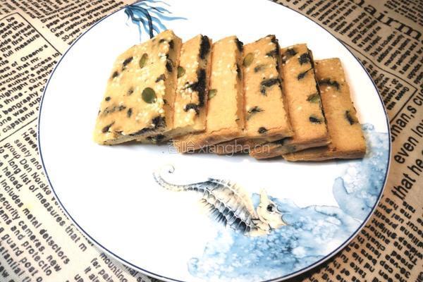 烤年糕（黑芝麻馅）的做法图解11