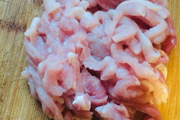 无筋豆肉丝的做法图解2