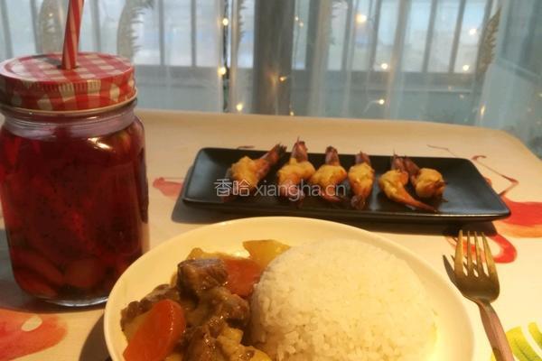 咖哩土豆牛腩饭的做法图解10