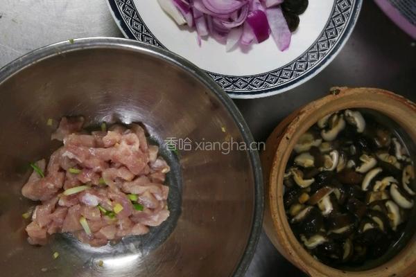 飘香卤肉饭饭的做法图解1