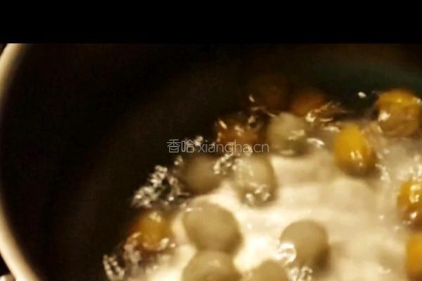 奇亚籽椰奶南瓜芋圆的做法图解6