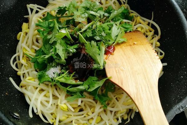 香辣黄豆芽的做法图解10