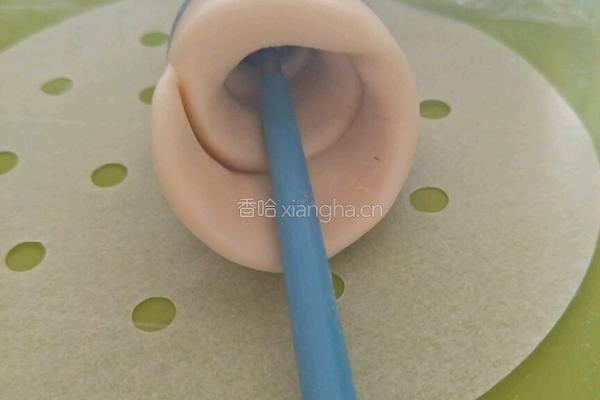 海螺造型馍加肉馒头的做法图解12