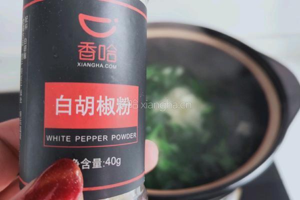 菠菜豆腐汤的做法图解7