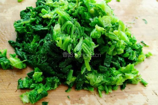 雪菜香菇团子的做法图解6