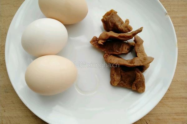 菜脯（萝卜干）煎蛋的做法图解1
