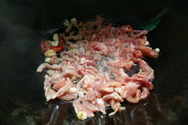 四季豆炒肉的做法图解6