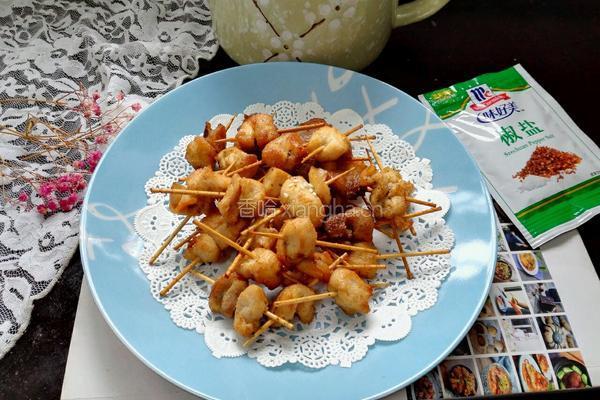 椒盐牙签肉的做法图解8