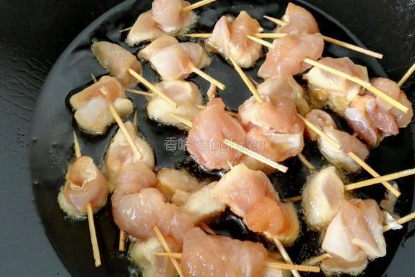 椒盐牙签肉的做法图解5