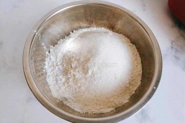 芝麻豆沙糯米饼的做法图解4