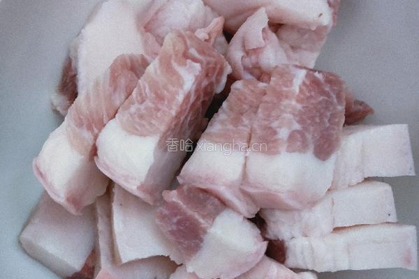 菜干焖肉的做法图解2