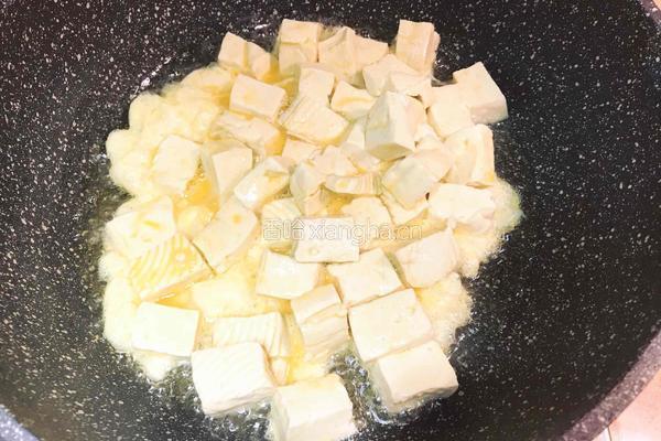 韭菜豆腐的做法图解11