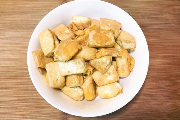 韭菜豆腐的做法图解13