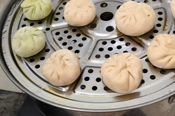 彩色蔬菜包的做法图解12