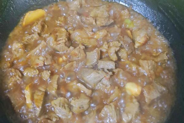 砂锅春笋炖牛肉的做法图解11