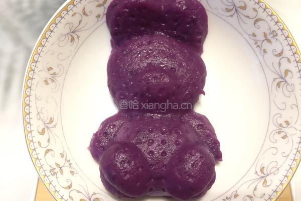 紫薯糕的做法图解13