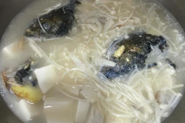 鱼头豆腐汤的做法图解6