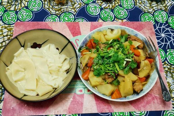 大盘鸡的做法图解14