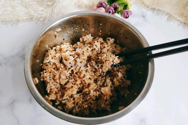 香煎芝麻饭团的做法图解9