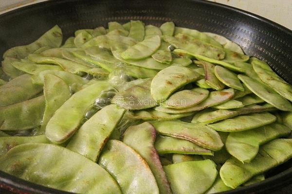 家常扁豆的做法图解4
