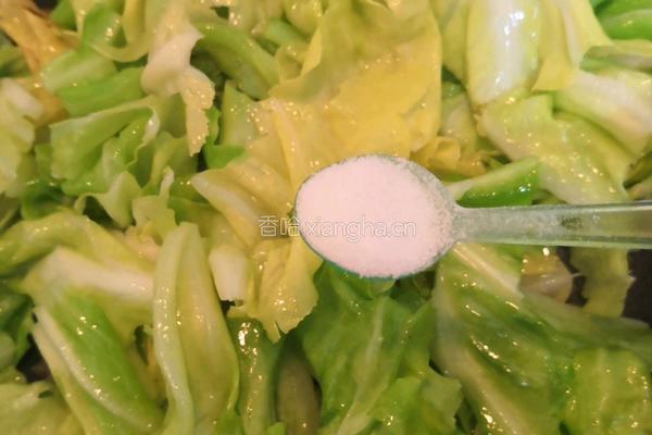 枸杞素包菜的做法图解7