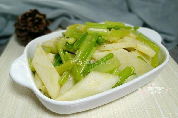 西芹炒山药的做法图解14
