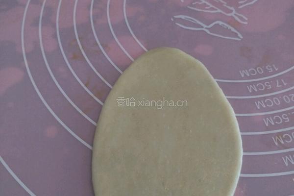 不用醒面的蛋黄酥 的做法图解8
