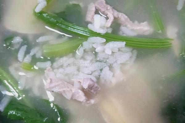 海鲜菠菜粥的做法图解7