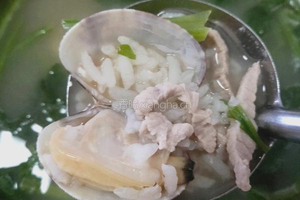 海鲜菠菜粥的做法图解8