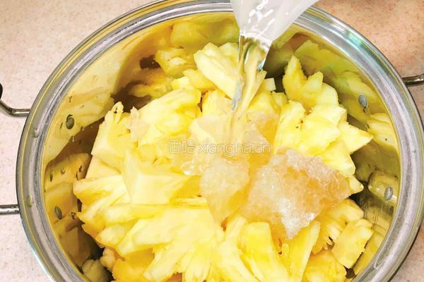 糖水菠萝的做法图解4