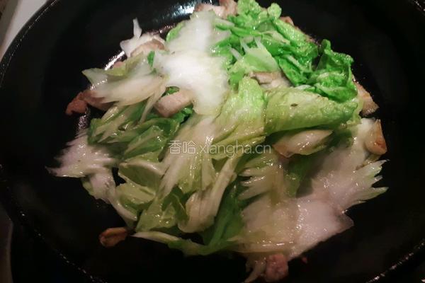 砂锅白菜冻豆腐的做法图解5