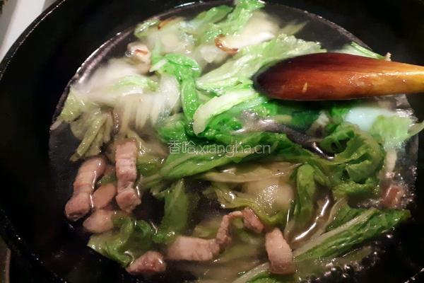 砂锅白菜冻豆腐的做法图解6