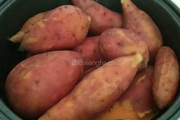 水煮红薯（电饭煲版）的做法图解6