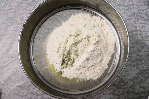 (无油)抹茶苹果卷的做法图解4