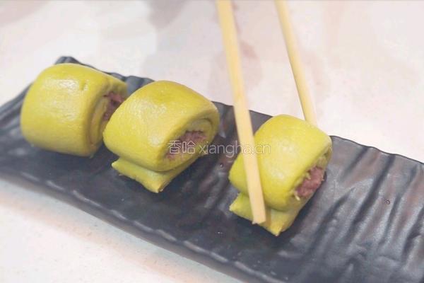香甜味儿的青汁小馒头的做法图解10